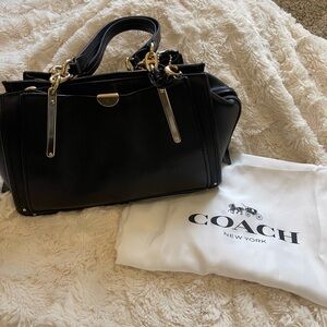 Coach Black Leather Handbag